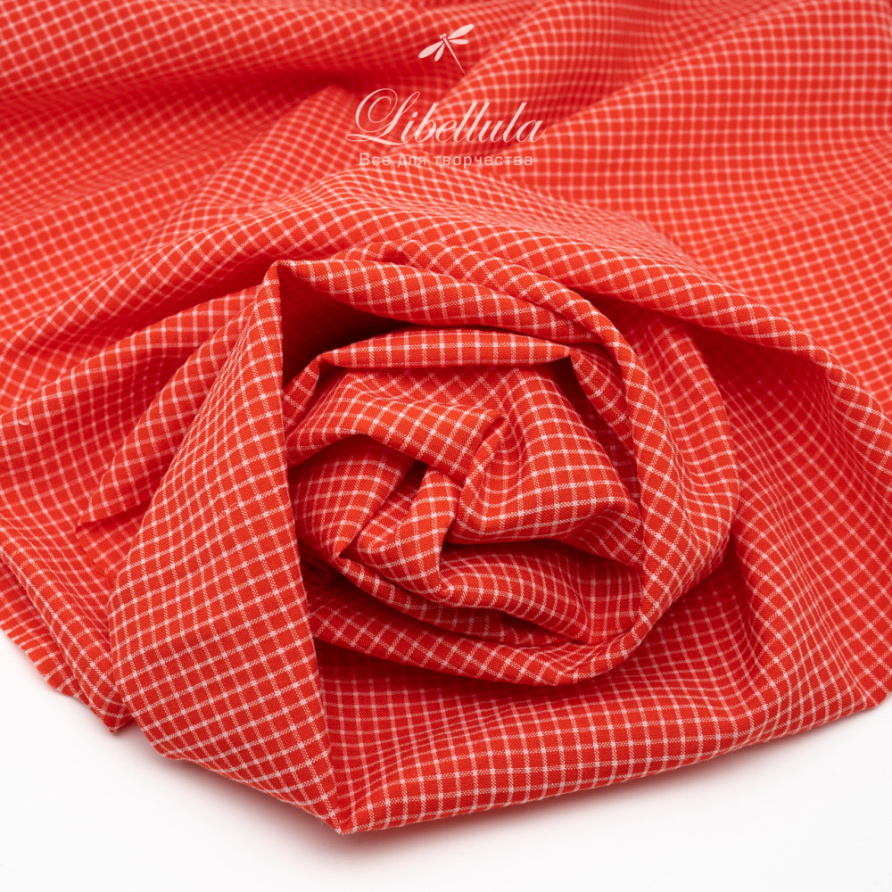 ткань в мелкую клетку